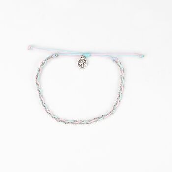 Ibiza Handwoven Adjustable Anklet, 3 of 7