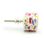 Colourful Hand Painted Cylinder And Hexagonal Knobs, thumbnail 11 of 12
