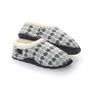 Millie Grey Heart Women's Slippers Indoor/Garden Shoes, thumbnail 2 of 9