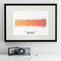 Personalised Sound Wave Art You Can Hear, thumbnail 3 of 11