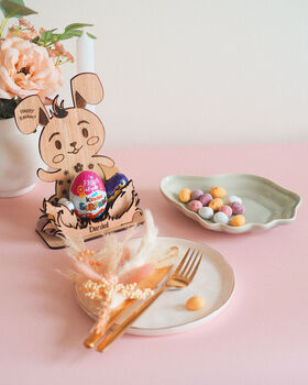 Personalised Easter Bunny Egg Holder, 4 of 10