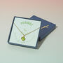 Healing Heart Peridot Gemstone Necklace, thumbnail 5 of 10