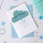 Personalised Snow Cloud Christmas Card, thumbnail 2 of 5