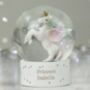 Personalised Unicorn Snow Globe, thumbnail 3 of 5