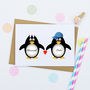 Personalised Penguin Love Card, thumbnail 1 of 2