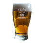 Personalised 40th Birthday Gift Pint Glass, thumbnail 11 of 12