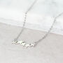 50th Birthday Stars Necklace, thumbnail 6 of 8