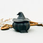 Decorative Black Witch House Bowl Halloween Decoration, thumbnail 4 of 10