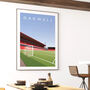 Barnsley Oakwell East Stand Poster, thumbnail 1 of 8