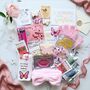 Happy Summer Birthday Sunshine Hug In A Box Spa Gift Pamper Hamper, thumbnail 4 of 12