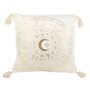 35cm Square Off White Astrology Wheel Cushion, thumbnail 2 of 3