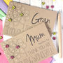 Personalised Mother's Day Card, Blooming Wonderful, thumbnail 1 of 5
