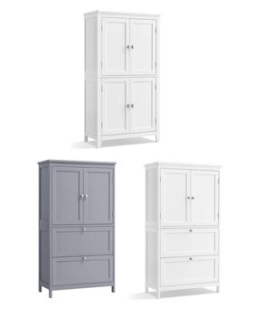 Bathroom Cabinet Freestanding Kitchen Storage Unit, 9 of 9