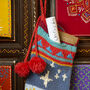 Personalised Hand Knitted Christmas Stockings, thumbnail 4 of 11
