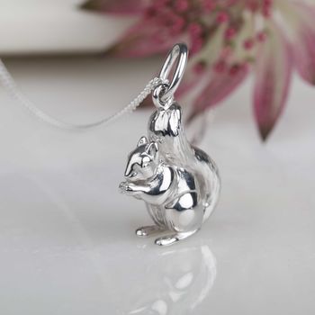 Personalised Squirrel Necklace, 5 of 8