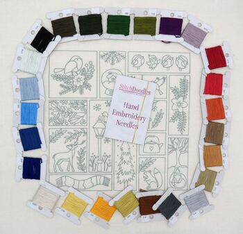 Winter Splendour Embroidery Kit, 11 of 12