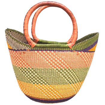 Handwoven Shopping Basket, 2 of 2