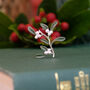 Mistletoe Christmas Brooch, thumbnail 1 of 7