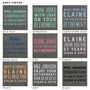 Personalised Typographic Retirement Book, thumbnail 5 of 10