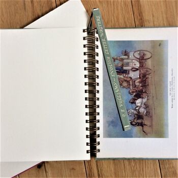 'English Letter Writers' Upcycled Notebook, 5 of 5