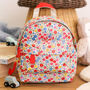 Personalised Embroidery Floral Children's School Bag, thumbnail 1 of 3