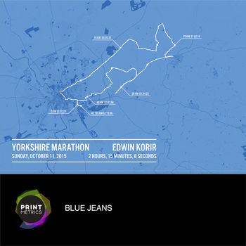 Personalised Yorkshire Marathon, 4 of 12