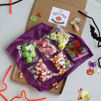 Halloween Treats Personalised Letterbox Sweet Gift, 9 of 12