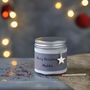 Personalised White Christmas Scented Charm Candle, thumbnail 2 of 4