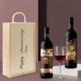 Personalised 19 Crimes Red Wine Gift Set For Occasions, thumbnail 3 of 6