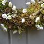Pussy Willow And Wax Flower Wreath, thumbnail 2 of 10