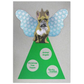 French Bull Dog Tree Topper, 3 of 3