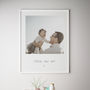 Your Childs Handwritten Message Fathers Day Print, thumbnail 1 of 3
