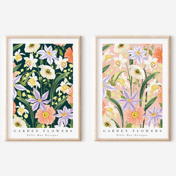 Garden Florals Art Print, 2 of 8