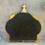30cm Distressed Gold Baroque Crown Wall Mirror, thumbnail 6 of 6