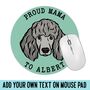 Personalised Poodle Computer Mouse Mat, thumbnail 3 of 5