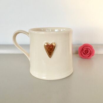 Hand Painted Love Heart Mug, 4 of 9