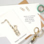 Personalised Music Lover Instrument Christmas Card, thumbnail 3 of 8