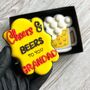 'Cheers And Beers' Biscuit Gift For Fathers Day, thumbnail 3 of 5
