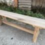 Oak Hallway Or Dining Bench, thumbnail 3 of 11