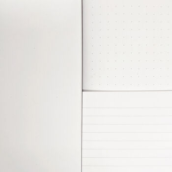 100% Recycled Paper Notebook / Black, 5 of 6