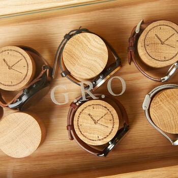 Personalised Watch Box For Six Or Ten Watches, 8 of 10