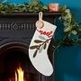 Personalised Felt Christmas Stocking, thumbnail 5 of 8