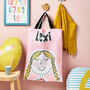 Children's Personalised Face Shopping Bag, thumbnail 1 of 4