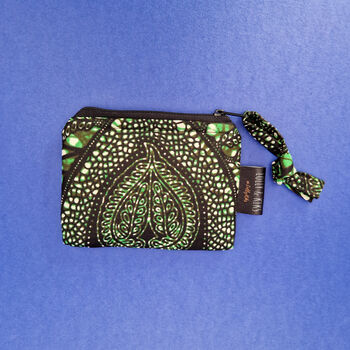 Mini Zip Pouch Coin Purse | Nkechi Print, 3 of 4