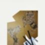 Shaded Flower Pointillism Diy Art Kit Set Of Two, thumbnail 6 of 6