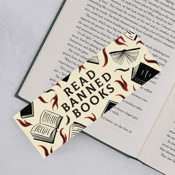 Read Banned Books Literary Bookmark, 3 of 4