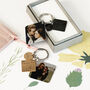 Engraved Anniversary Year Keyring With Photo Plate, thumbnail 3 of 6