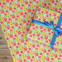 Peppers Gift Wrap Roll/Folded, Vegetable Wrapping Paper, thumbnail 1 of 2