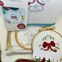 Christmas Bow Embroidery Kit, thumbnail 8 of 8