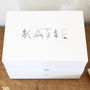 Personalised Floral Jewellery Box With Drawers, thumbnail 5 of 10